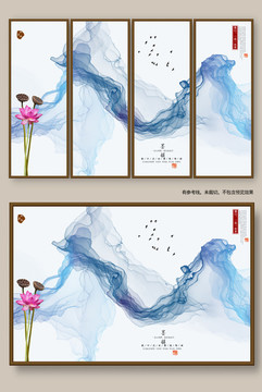 水墨意境裝飾畫
