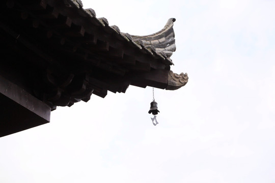 唐观音禅寺古建脊兽 脊兽 屋脊