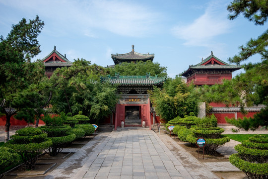 正定隆兴寺 牌楼门