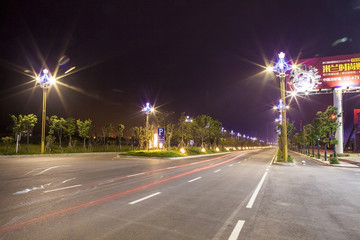 道路夜景