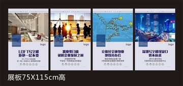 地產展板設計