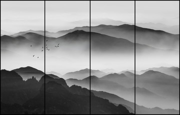 水墨山水畫