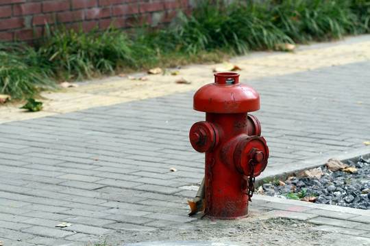 消防栓 消防水管 地上消防栓