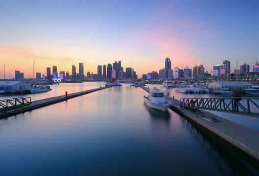 青岛海滨城市风光