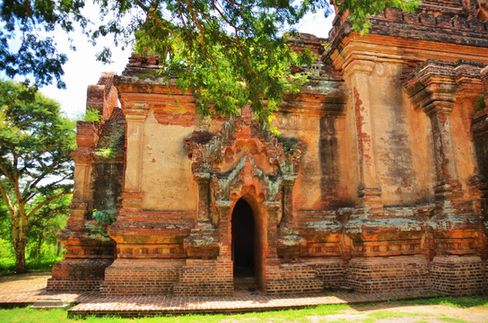 缅甸蒲甘一座寺庙
