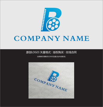 B字母 電影LOGO