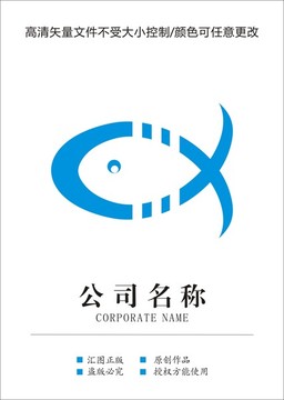 鱼logo