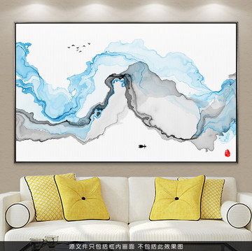 水墨畫(huà) 新中式水墨掛畫(huà)