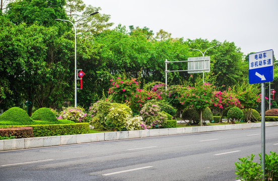 道路绿化 城市环境 公路