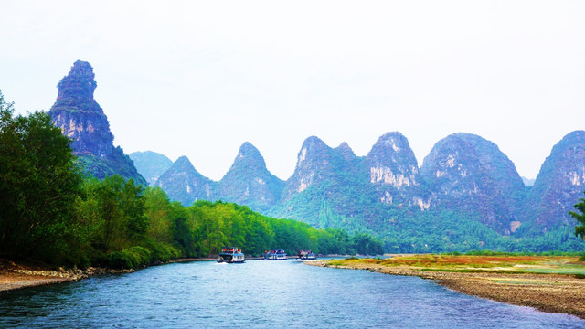 阳朔漓江风景