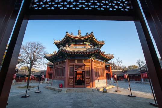 北京正觉寺 文殊亭