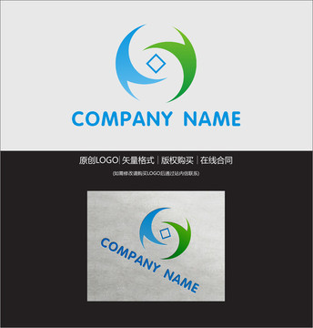 S字母 銅錢LOGO設(shè)計