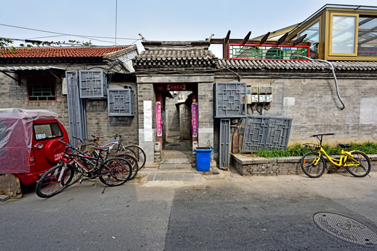 老宅 大杂院 四合院