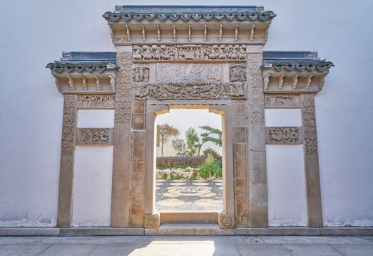 中式古建筑門(mén) 高清大圖