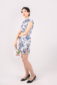 優(yōu)雅的旗袍美女