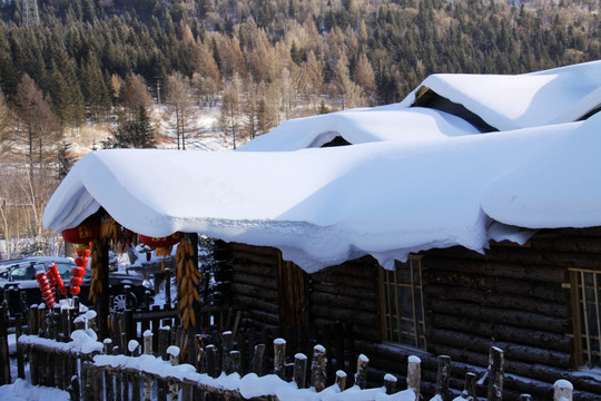 中国雪乡及雪景