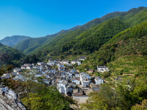 石城戴村全景