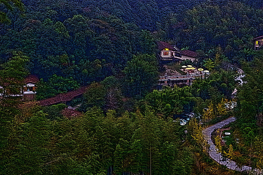 插图 装饰画 风景画