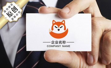 狐貍 卡通 logo設(shè)計(jì)