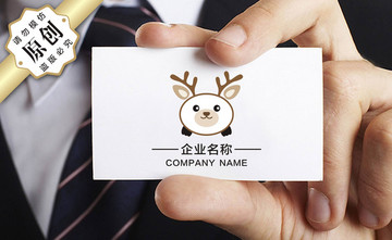 鹿 鹿子 logo設(shè)計(jì)