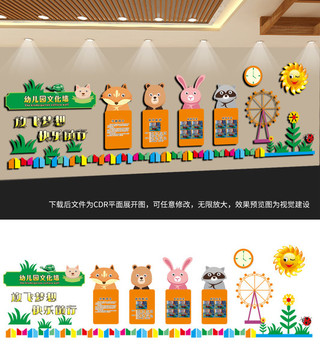 幼兒園文化墻 幼兒園