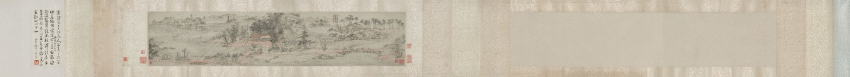芝昜湖圖卷