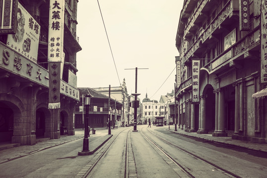 老上海 老上海姐姐 老建筑