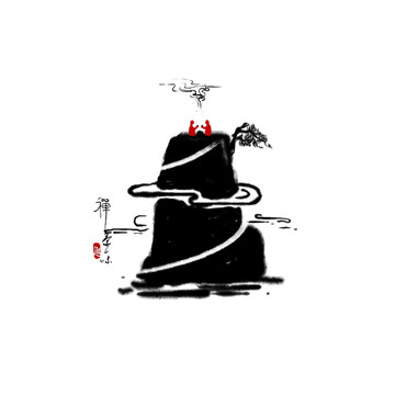 茶文化意境圖形