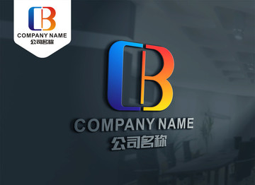 CB字母LOGO设计 BC标志