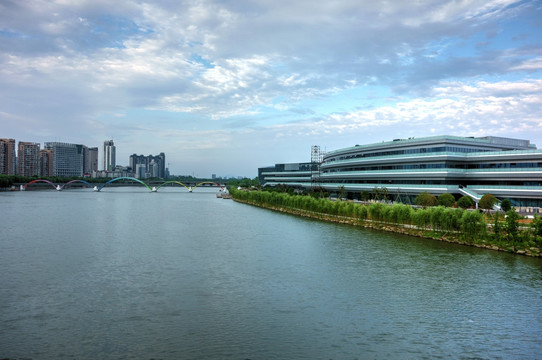 金华海洋世界 婺江全景