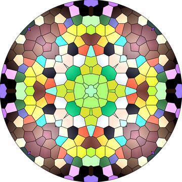 彩色玻璃