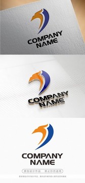 簡(jiǎn)約創(chuàng)意電子科技標(biāo)志CDR矢量