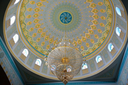 哈萨克斯坦哈兹列特苏丹清真穹顶
