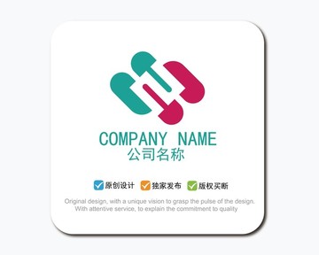 數字2 logo設計