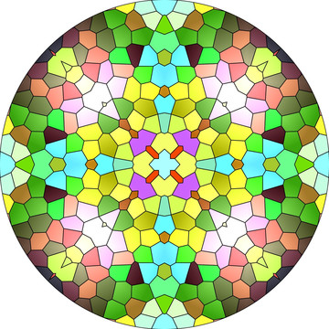 藝術(shù)性的彩色玻璃