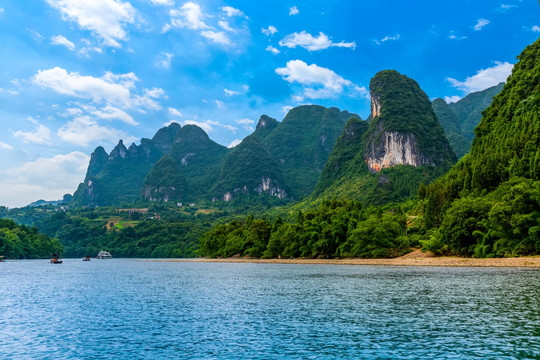 桂林山水漓江风光