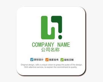 H字母 logo設(shè)計