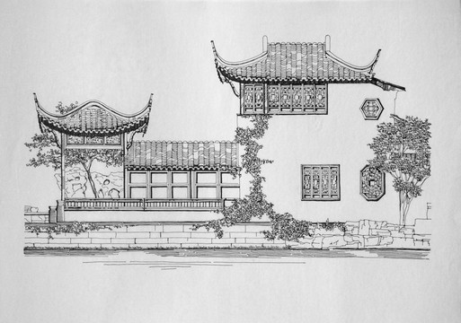 江南私家園林之建筑立面