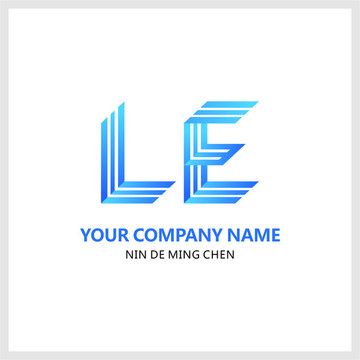 字母LE標(biāo)志 logo