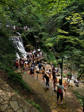 景区游客 旅游景点景区安全提示