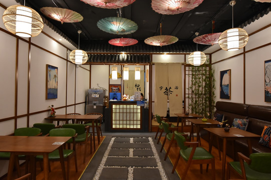 日式餐馆 日式装修