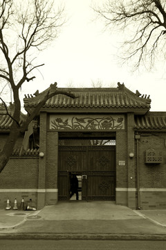 老北京 泛黄老照片