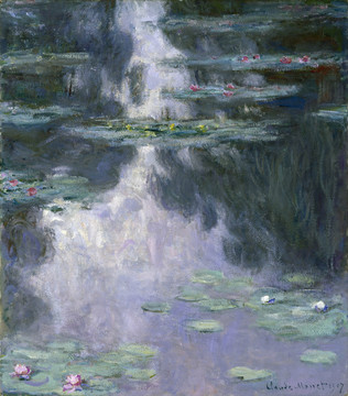 克勞德莫奈印象派油畫(huà)