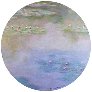克勞德莫奈印象派油畫(huà)