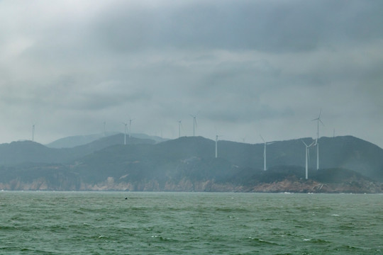 海边风电厂