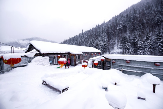 雪乡的清晨