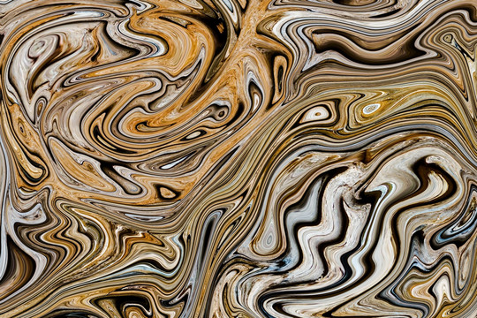 抽象畫 油畫 TIF未分層