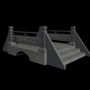 石橋3D模型