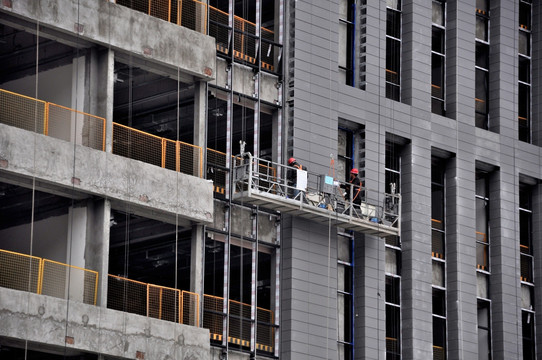 在建工程 建筑外立面