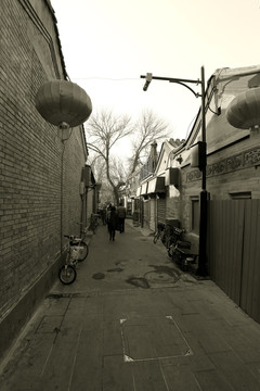 老北京 泛黄